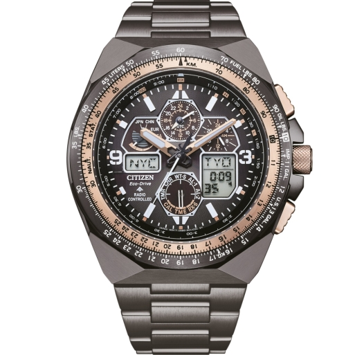 Citizen Eco Drive Chronograph Sky Funkuhr Eco Drive JY8146-54E