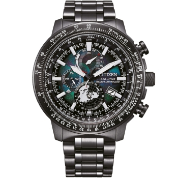 Citizen Eco Drive Chronograph Promaster Geo Trecker Funkuhr BY3005-56E