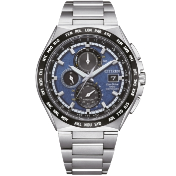 Citizen Eco Drive AT8238-84L Titan Radio Controlled Herrenuhr Chronograph