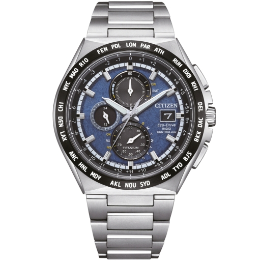 Citizen Eco Drive AT8238-84L Titan Radio Controlled Herrenuhr Chronograph