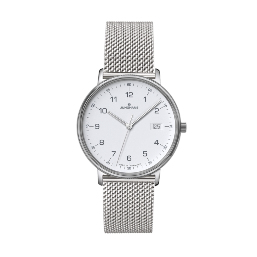 Junghans 474457.44 Form Quarz Damenuhr Milanaise Klassisch